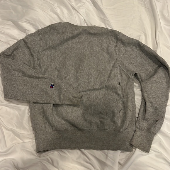 (2/$20) Grey Champion sweatshirt - XS - Picture 3 of 4